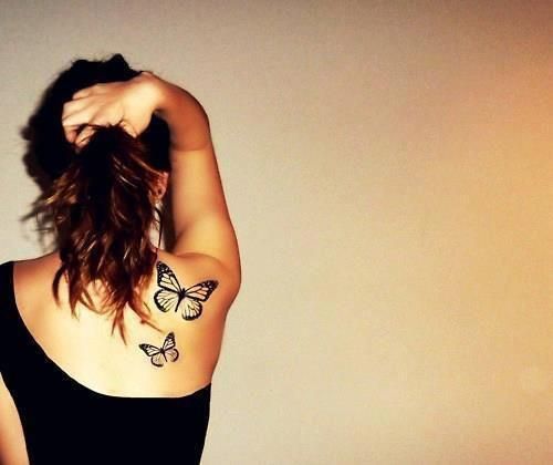Beautiful Butterfly Tattoos Designs For Girls