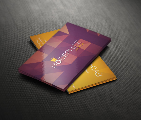 Free Business card psd front