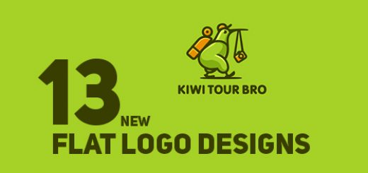 Flat Color Logo Designs