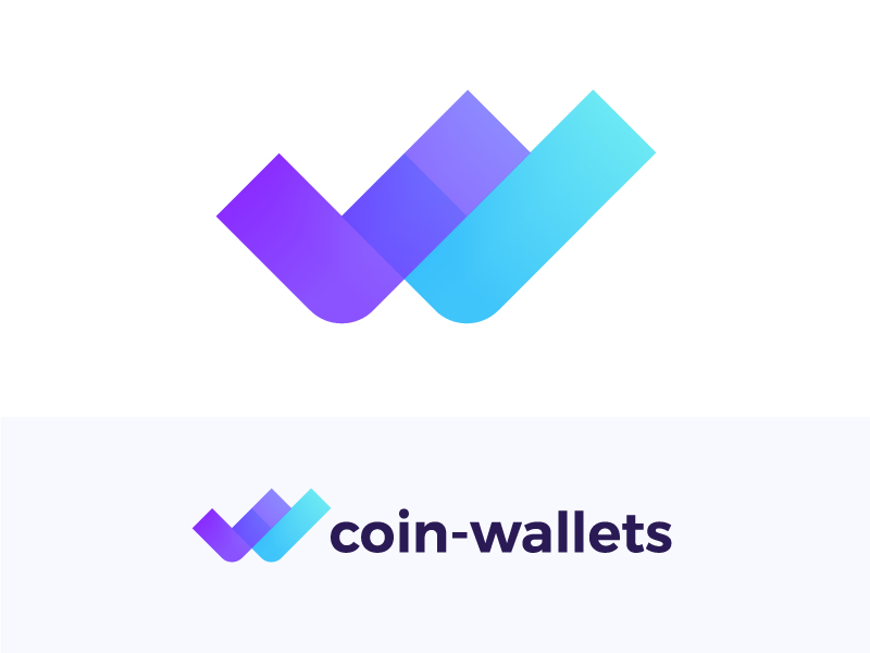 Crypto Logo design for cryptocurrency coin wallet